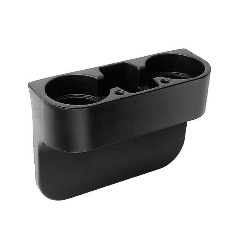 Premium Black Plastic Car Cup Holder for Center Stack - D0100HPWESU | Tradetech Innovations Inc
